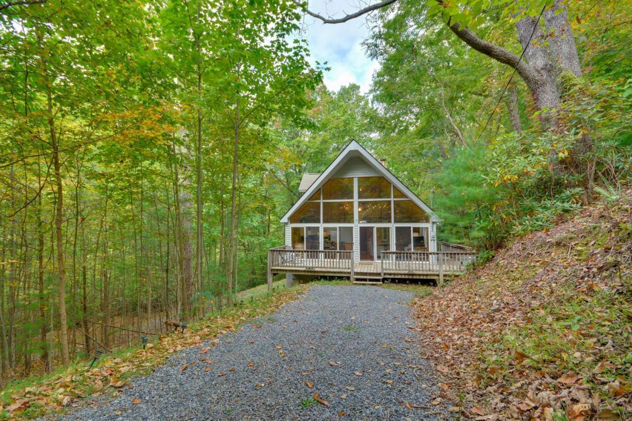 Serene Fancy Gap Cabin Retreat In Private Setting! Esterno foto