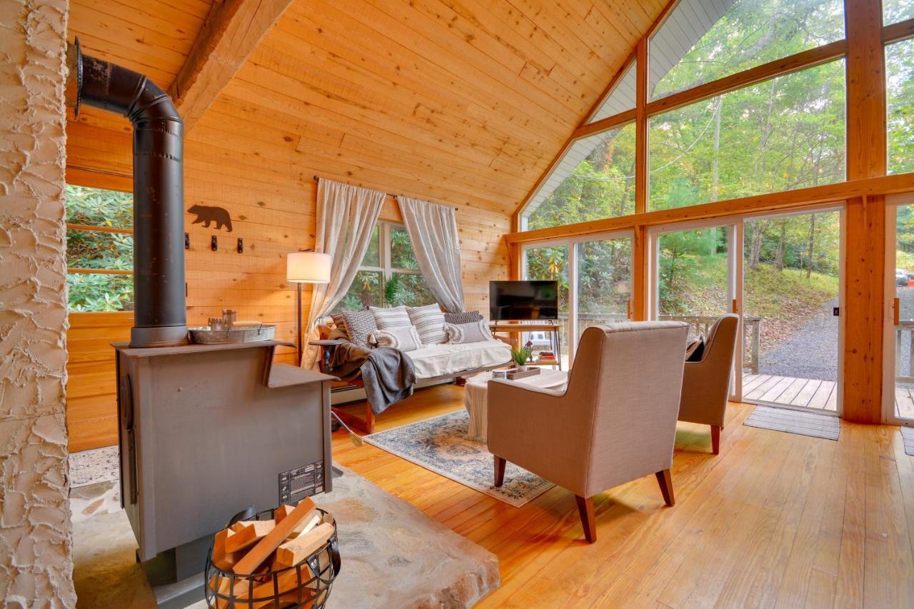 Serene Fancy Gap Cabin Retreat In Private Setting! Esterno foto